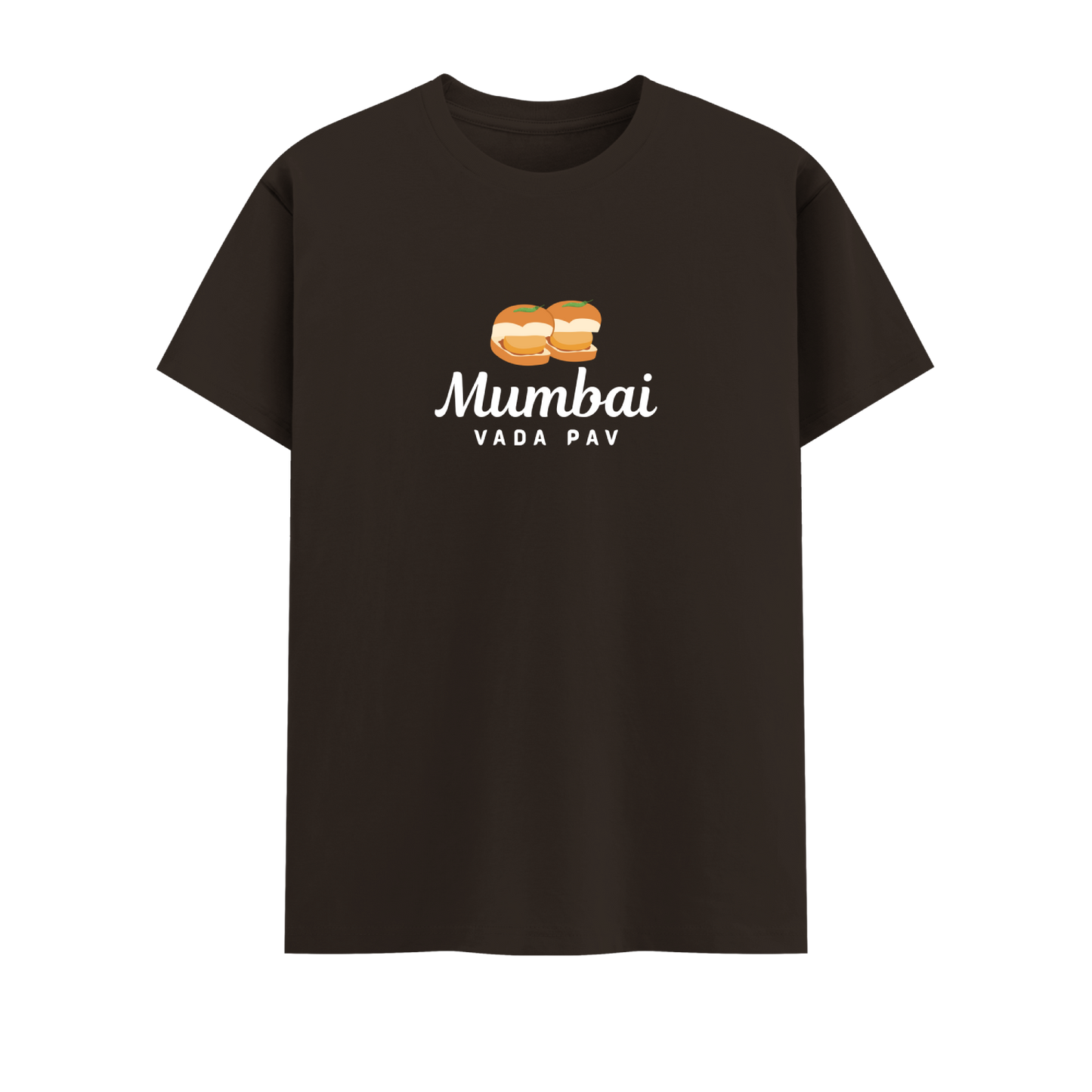 Vada Pav Short Sleeve Crew Neck Cotton Tshirt