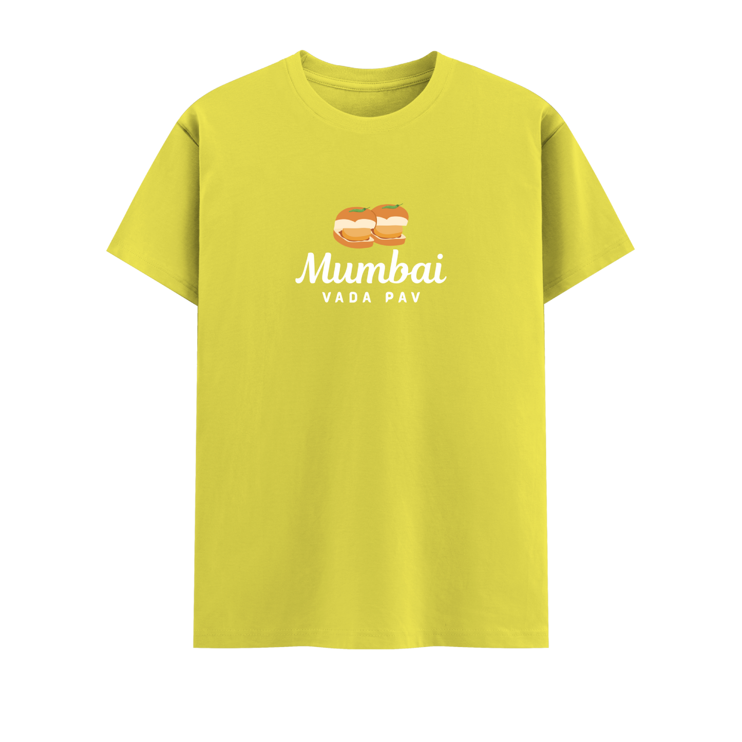 Vada Pav Short Sleeve Crew Neck Cotton Tshirt
