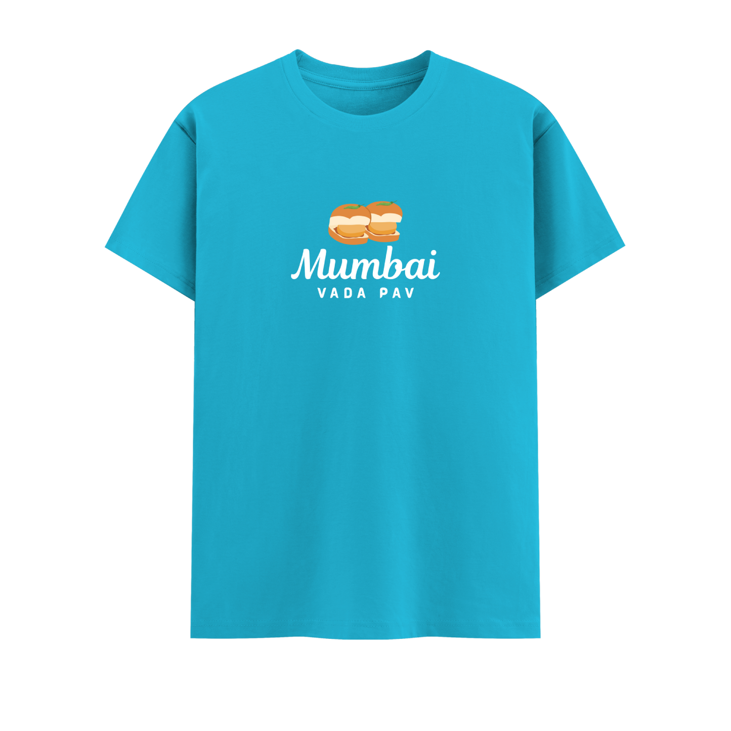 Vada Pav Short Sleeve Crew Neck Cotton Tshirt