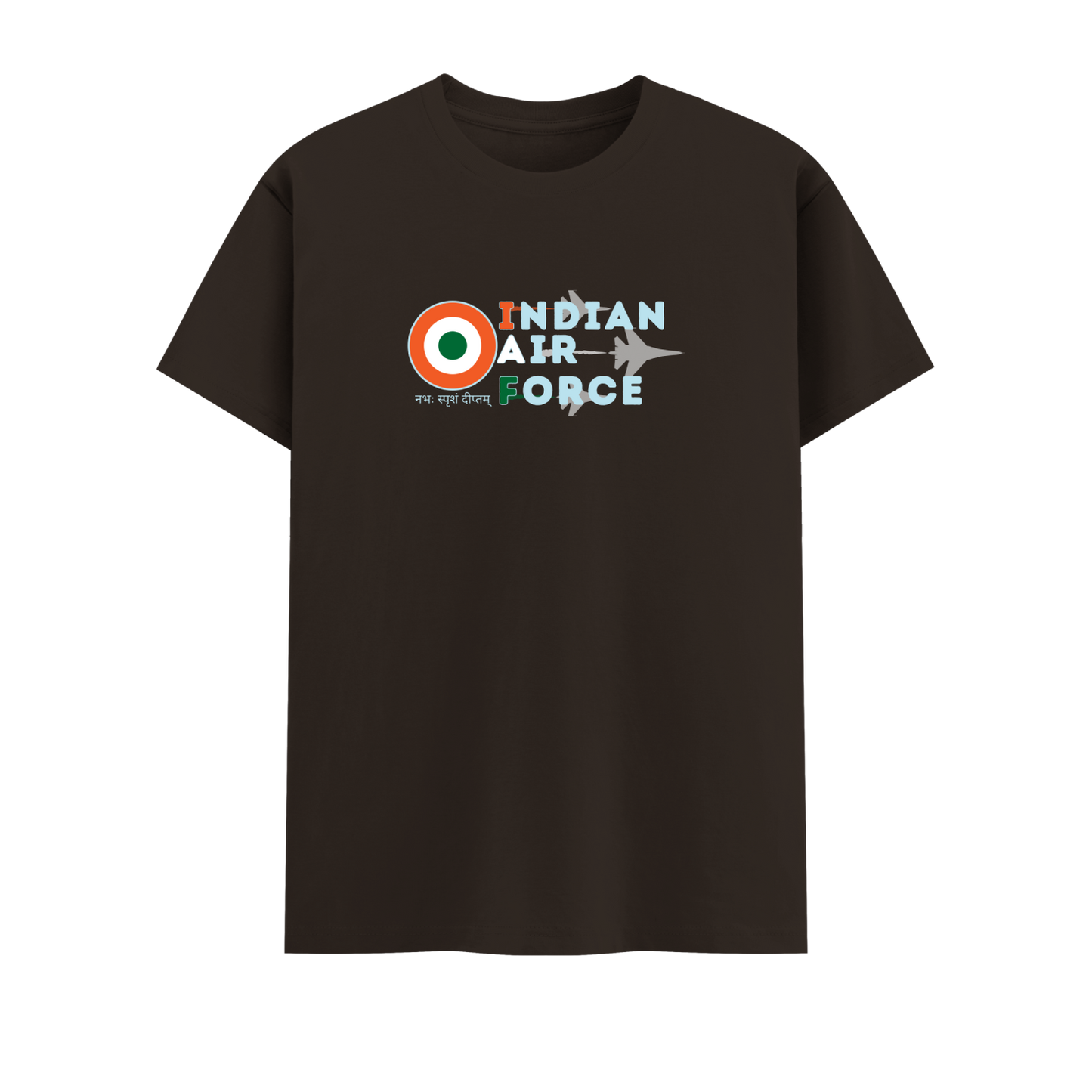 IAF Short Sleeve Crew Neck Cotton Tshirt
