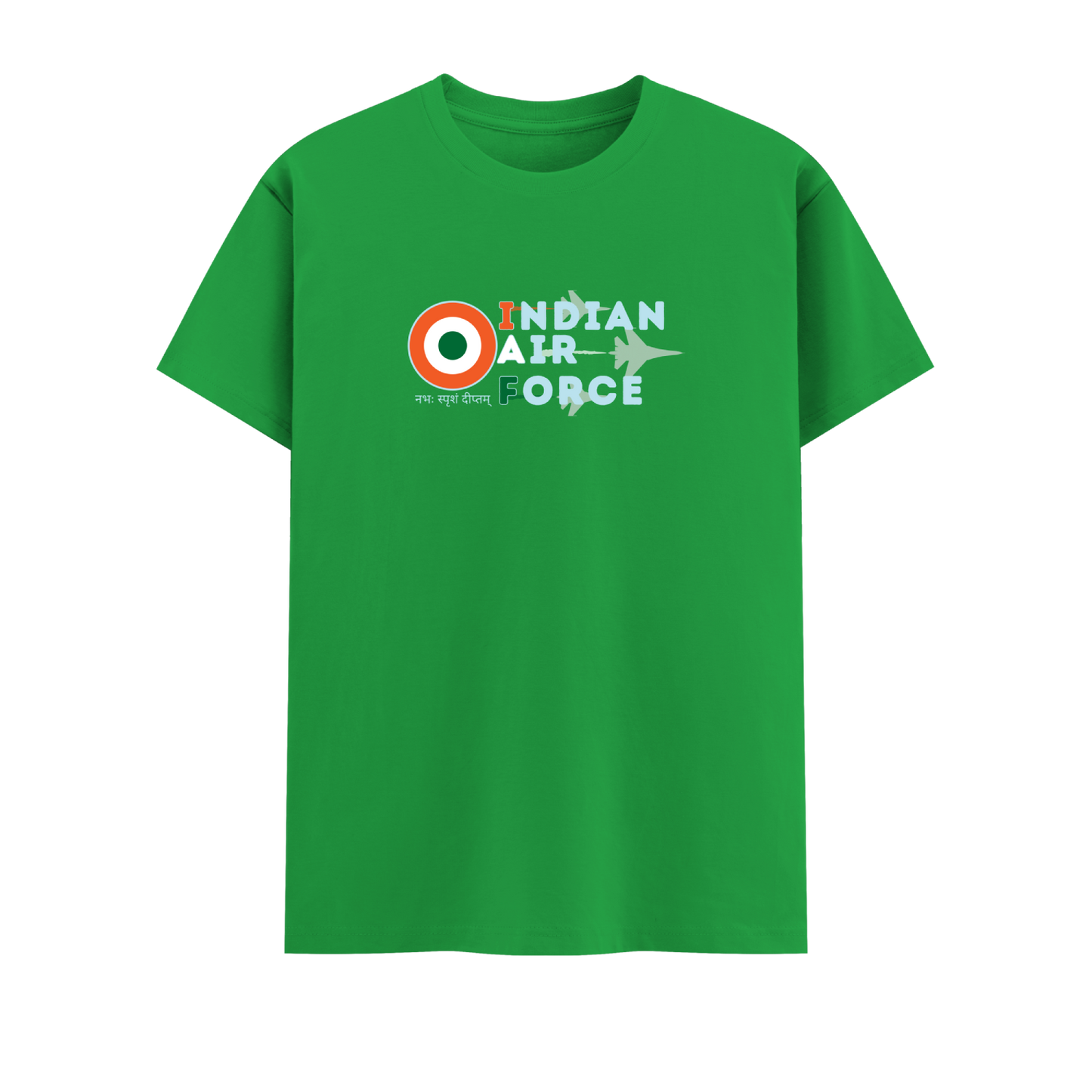 IAF Short Sleeve Crew Neck Cotton Tshirt