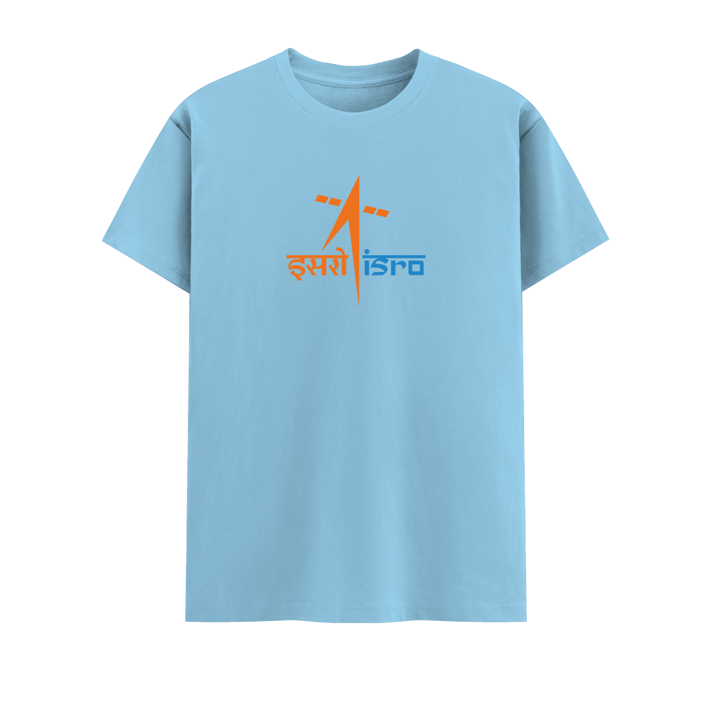 ISRO Short Sleeve Crew Neck Cotton Tshirt