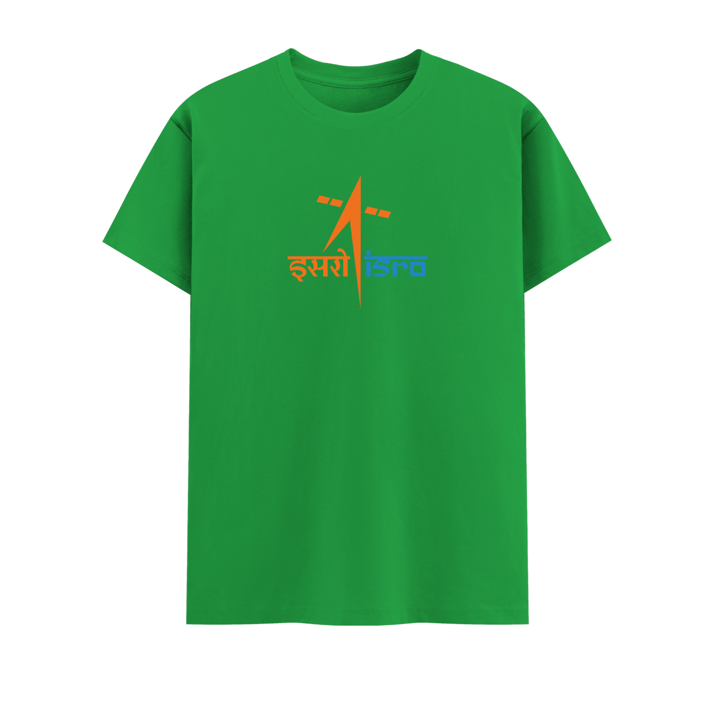 ISRO Short Sleeve Crew Neck Cotton Tshirt