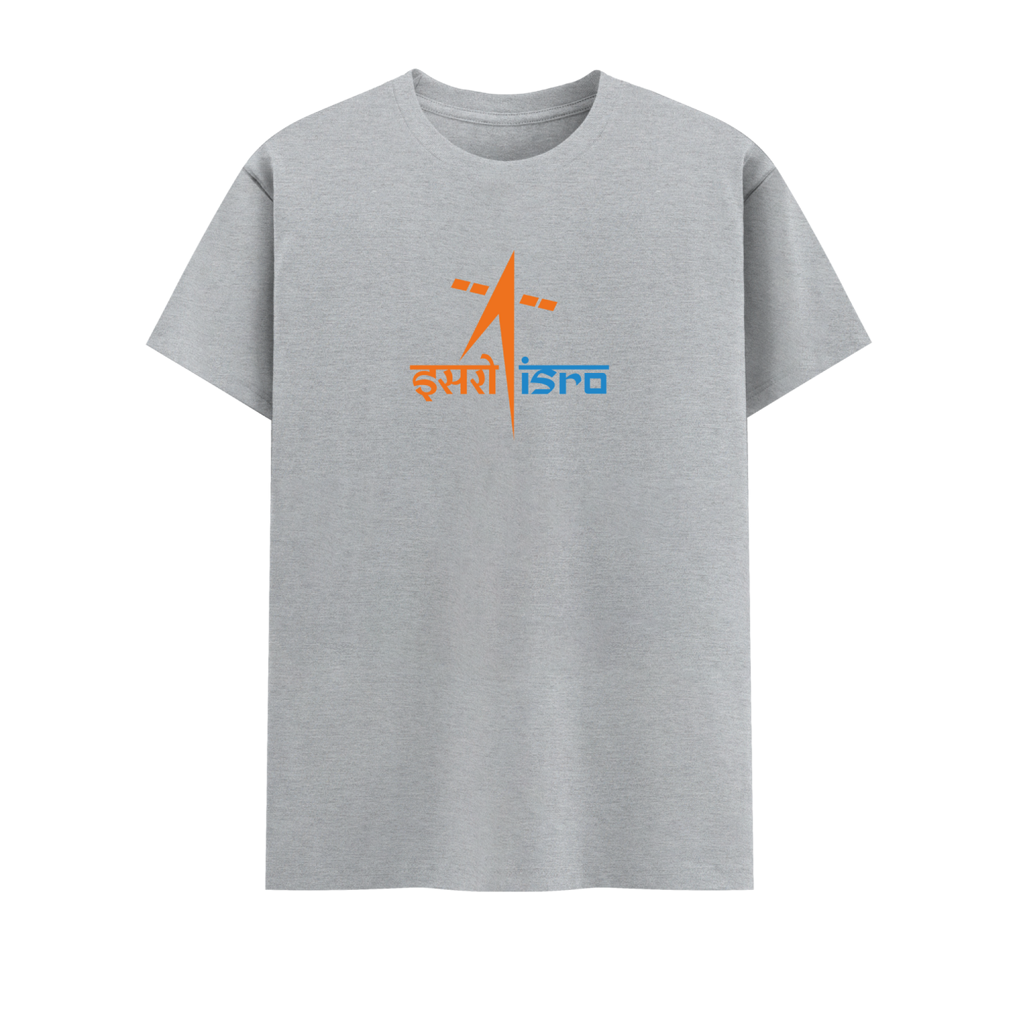 ISRO Short Sleeve Crew Neck Cotton Tshirt