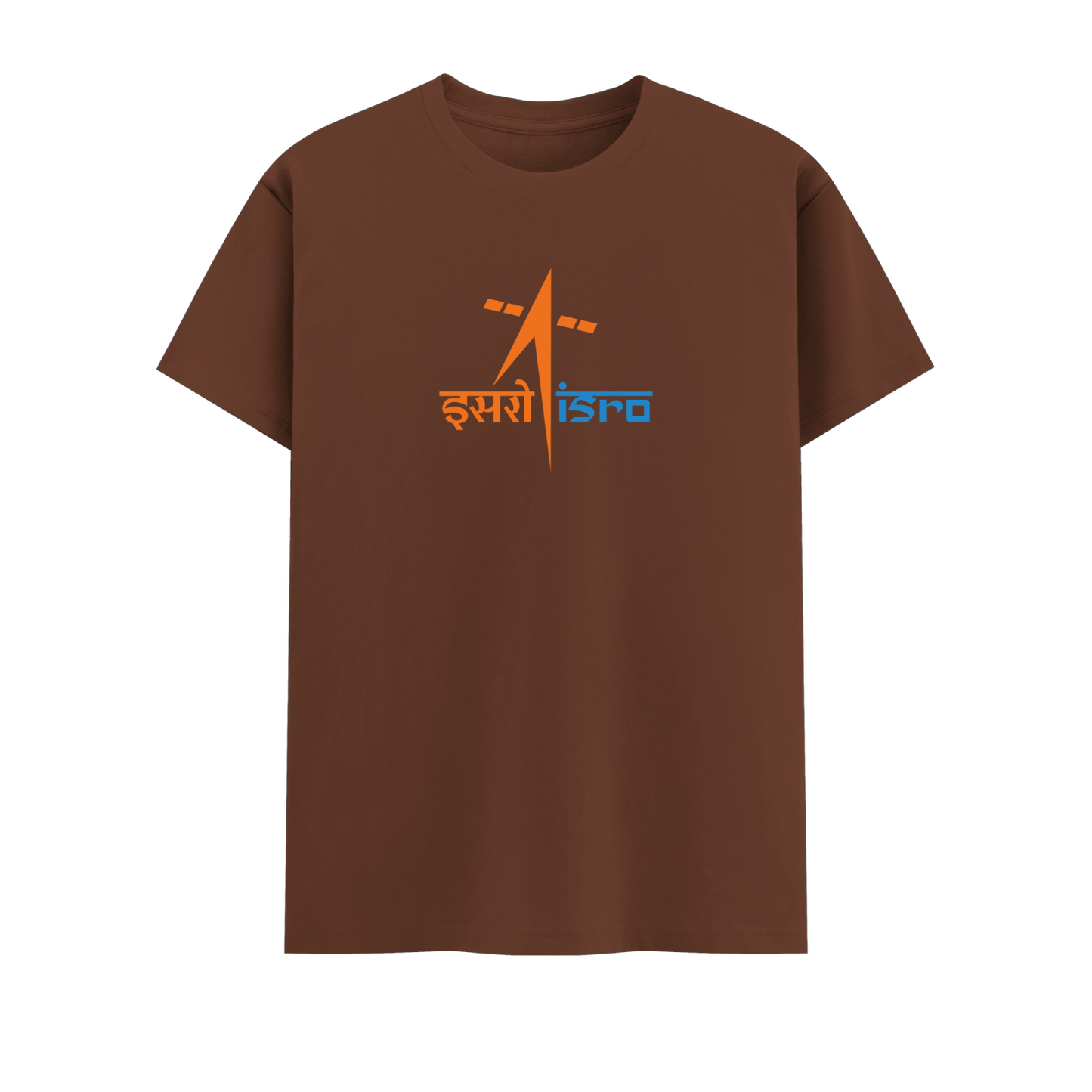 ISRO Short Sleeve Crew Neck Cotton Tshirt