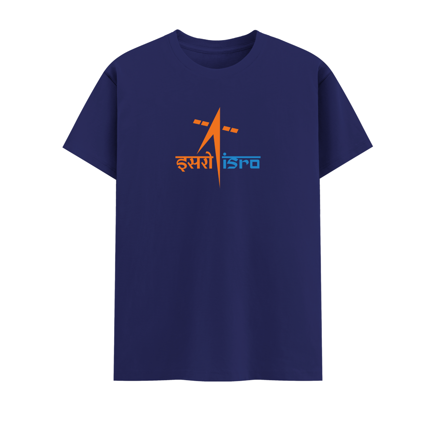 ISRO Short Sleeve Crew Neck Cotton Tshirt