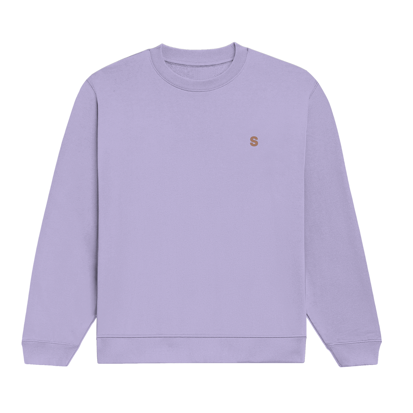 Solid Full Sleeve Cotton Crew Neck Sweatshirt