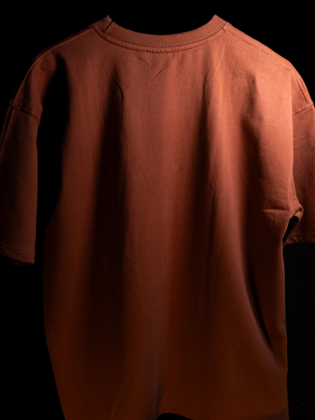 SOLID BROWN T-SHIRT