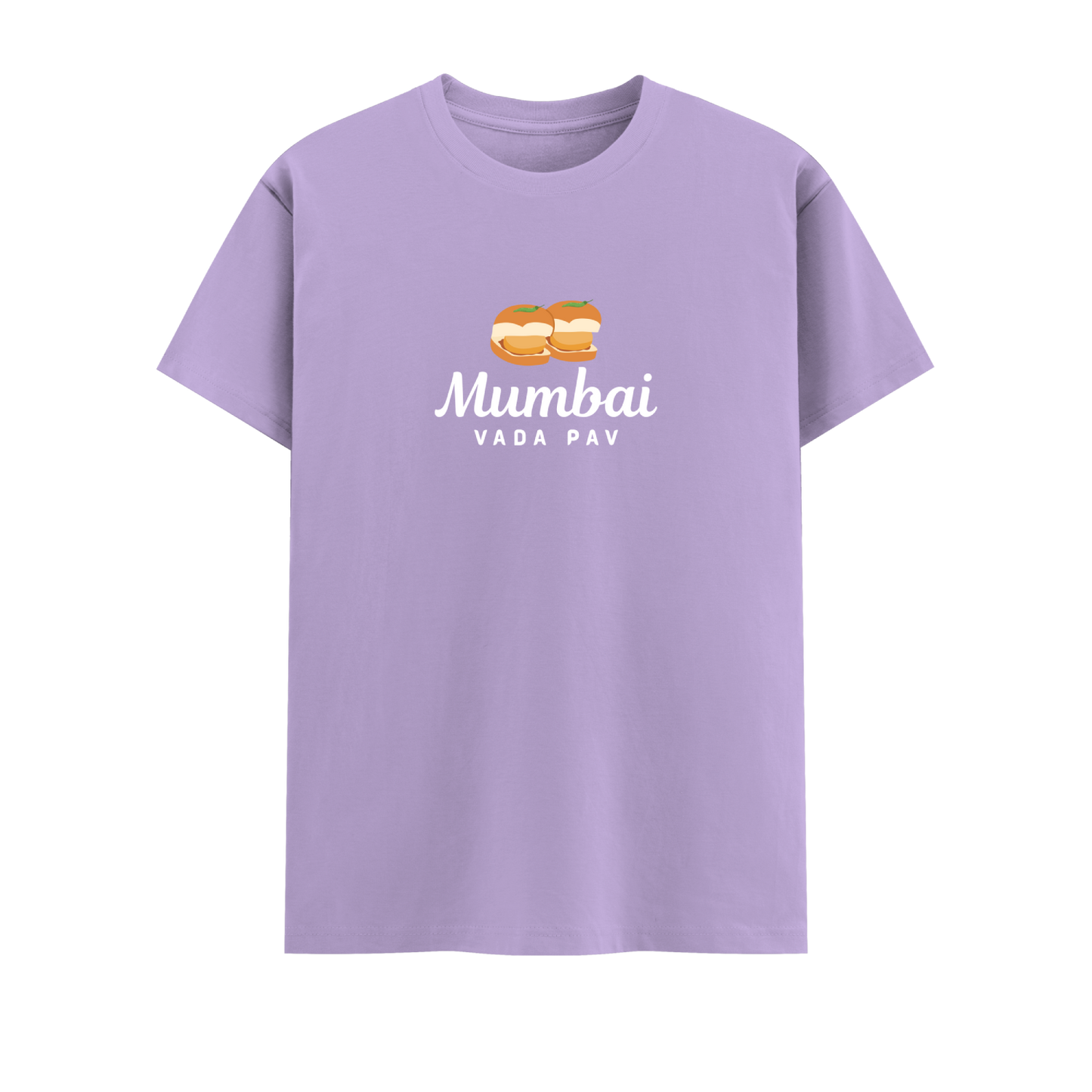 Vada Pav Short Sleeve Crew Neck Cotton Tshirt