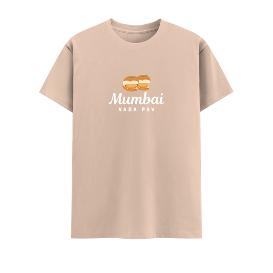 Vada Pav Short Sleeve Crew Neck Cotton Tshirt