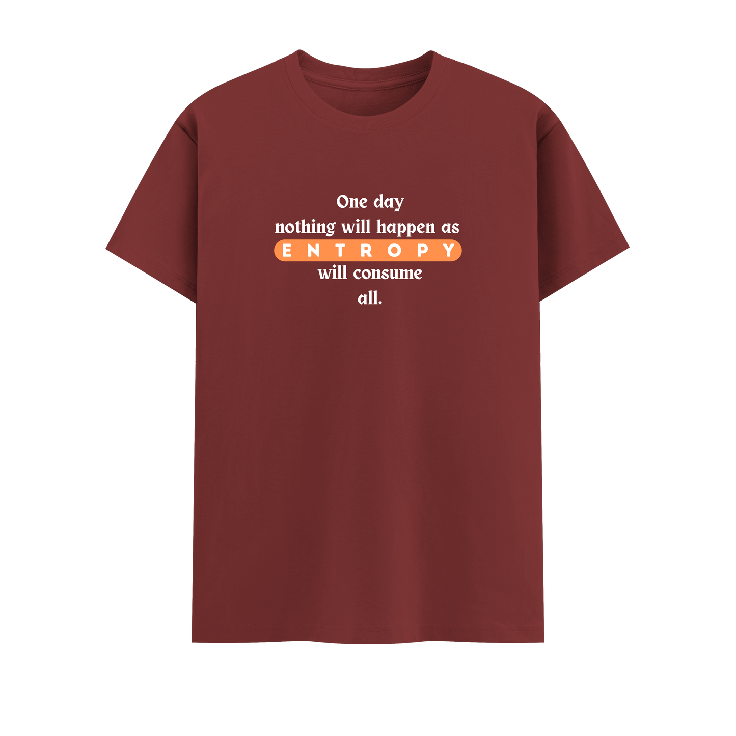 ENTROPY Short Sleeve Crew Neck Cotton Tshirt