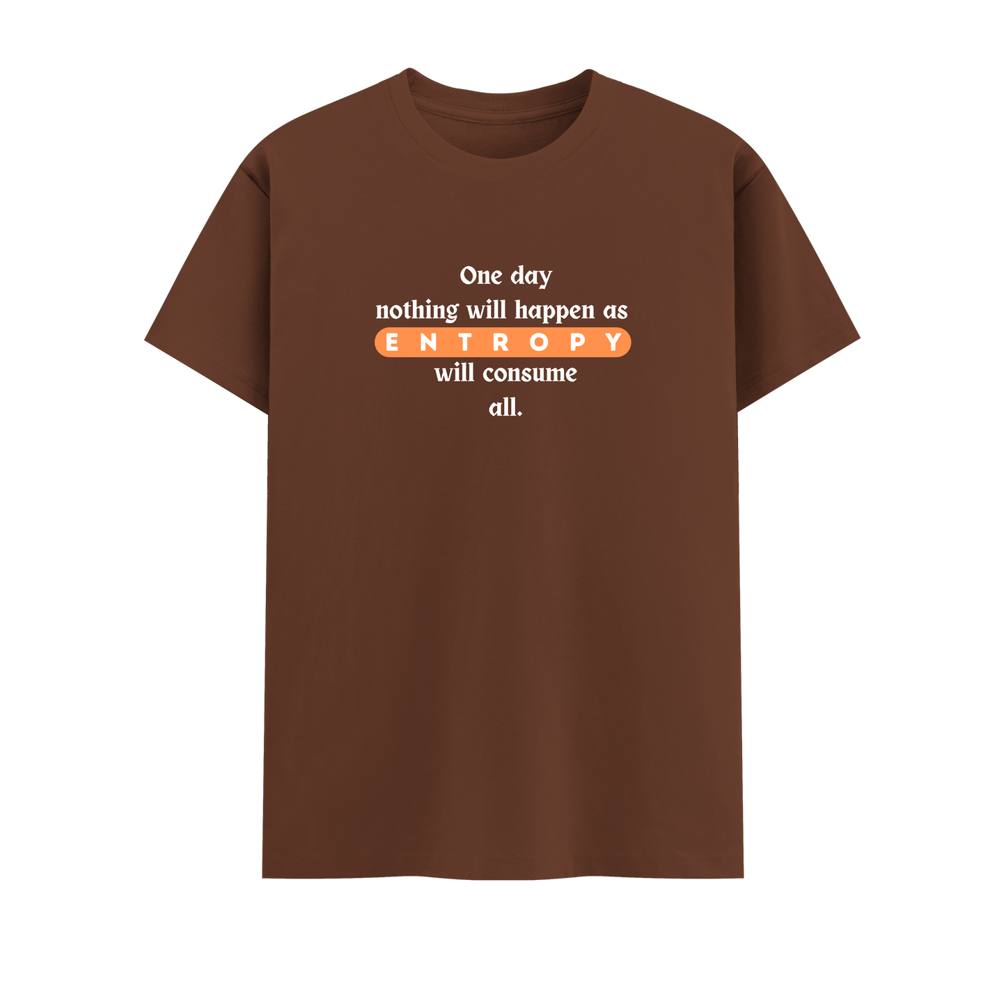 ENTROPY Short Sleeve Crew Neck Cotton Tshirt