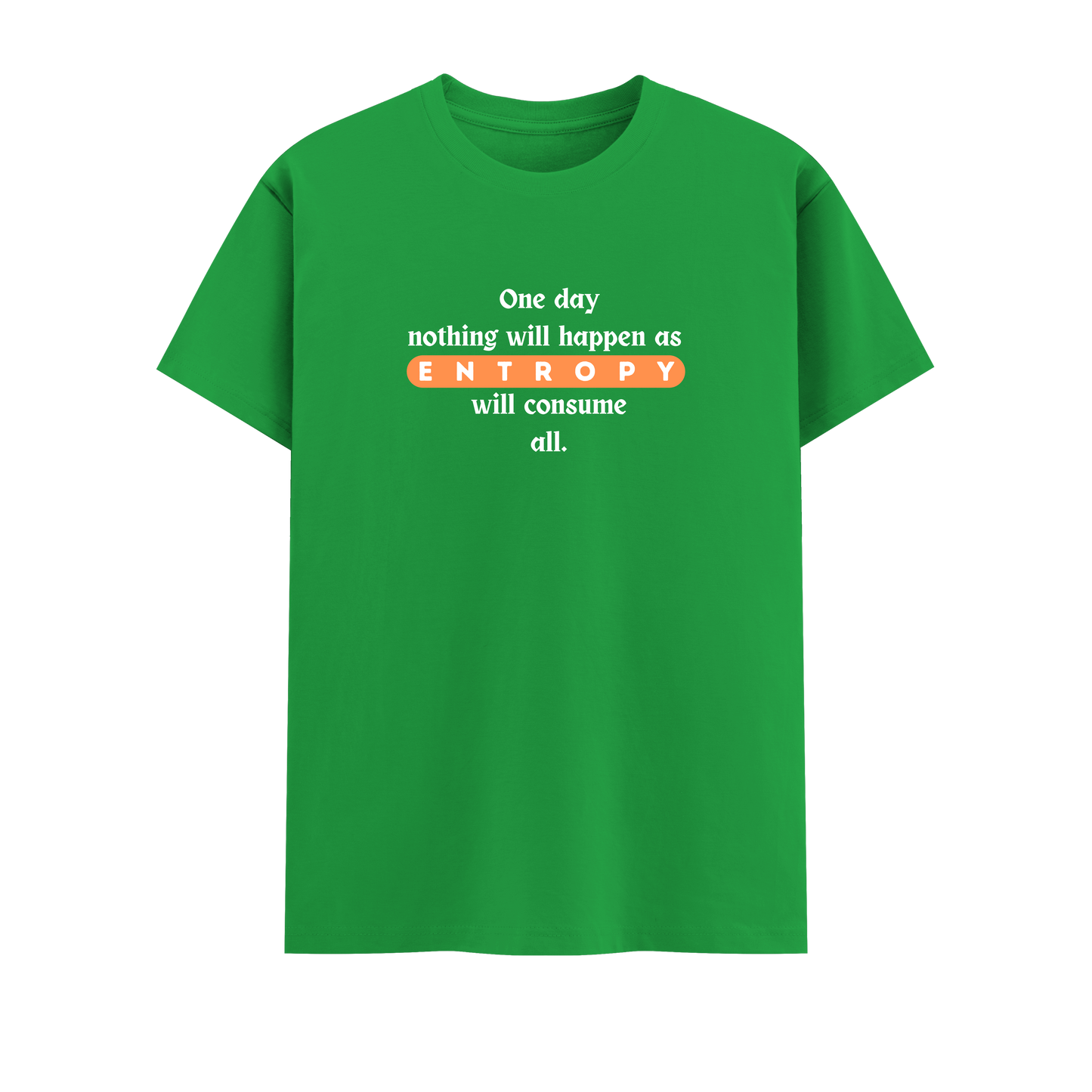 ENTROPY Short Sleeve Crew Neck Cotton Tshirt