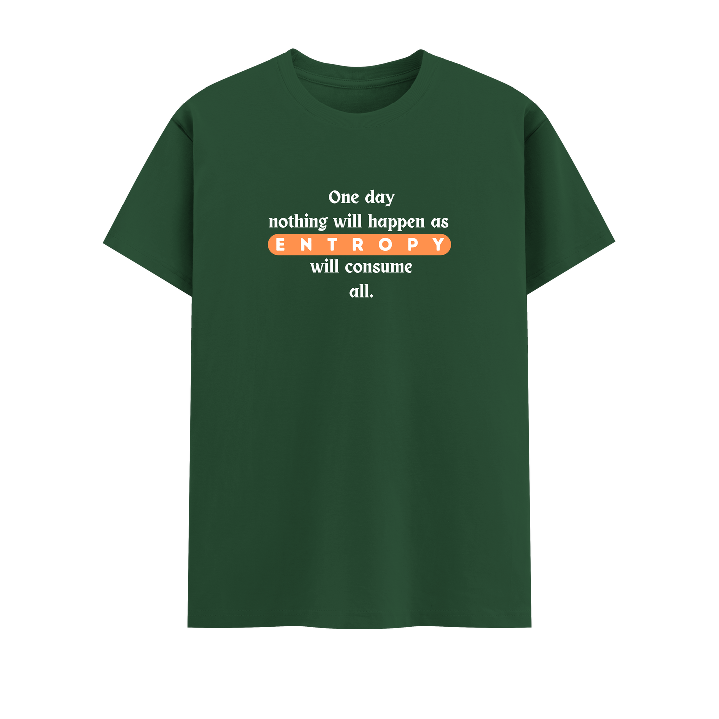ENTROPY Short Sleeve Crew Neck Cotton Tshirt