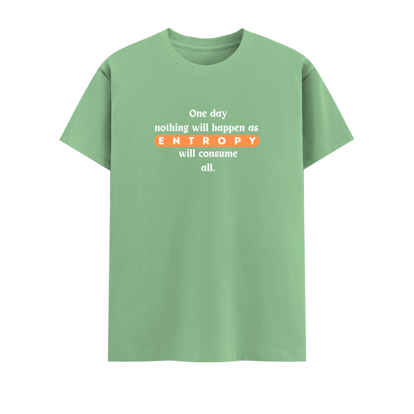 ENTROPY Short Sleeve Crew Neck Cotton Tshirt