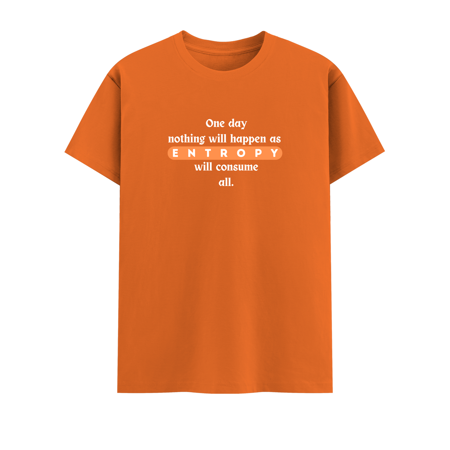 ENTROPY Short Sleeve Crew Neck Cotton Tshirt