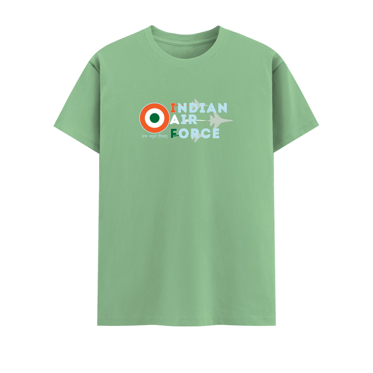 IAF Short Sleeve Crew Neck Cotton Tshirt