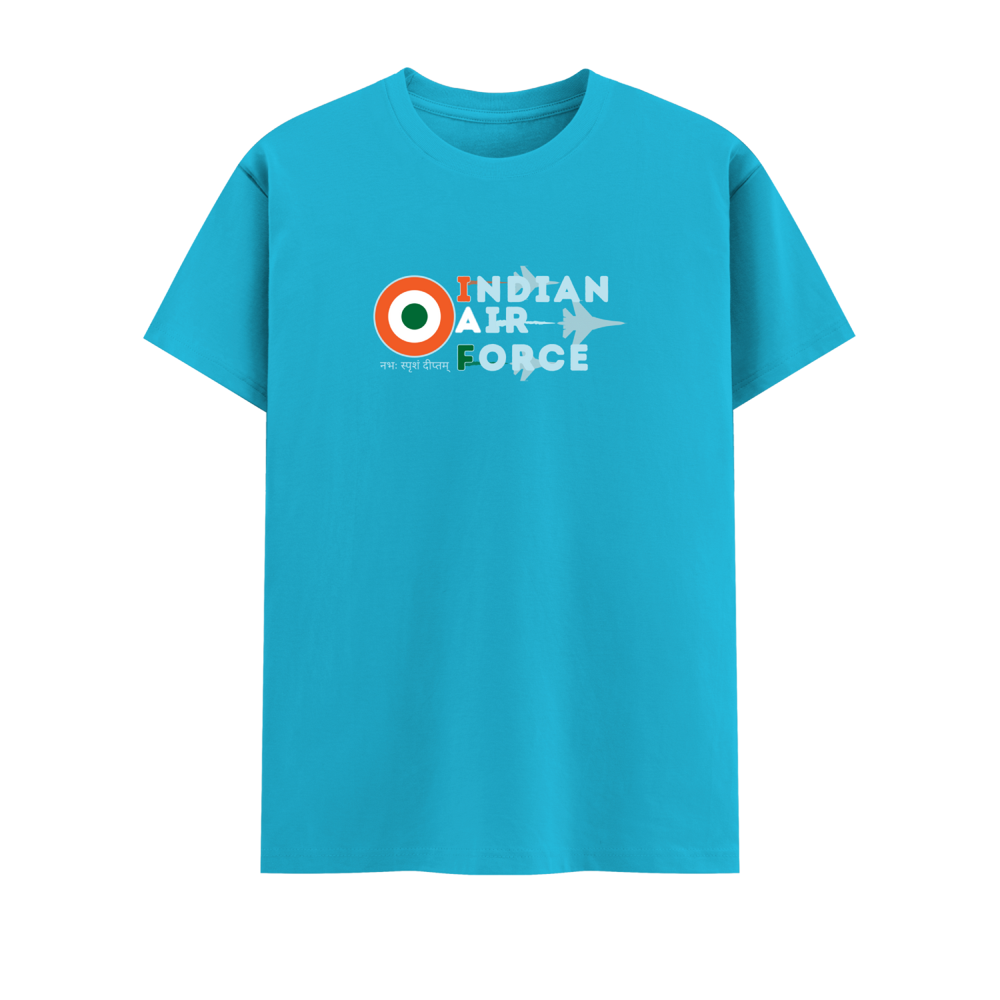 IAF Short Sleeve Crew Neck Cotton Tshirt