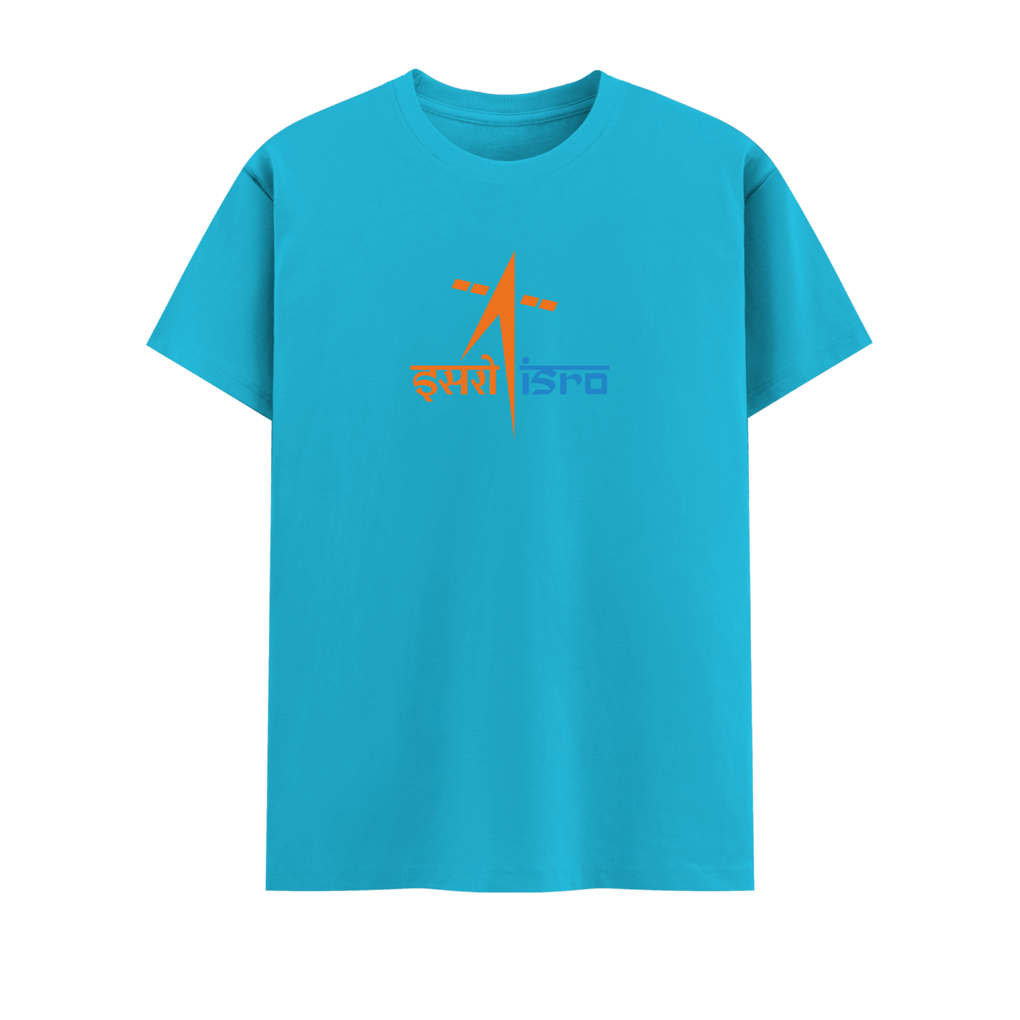 ISRO Short Sleeve Crew Neck Cotton Tshirt