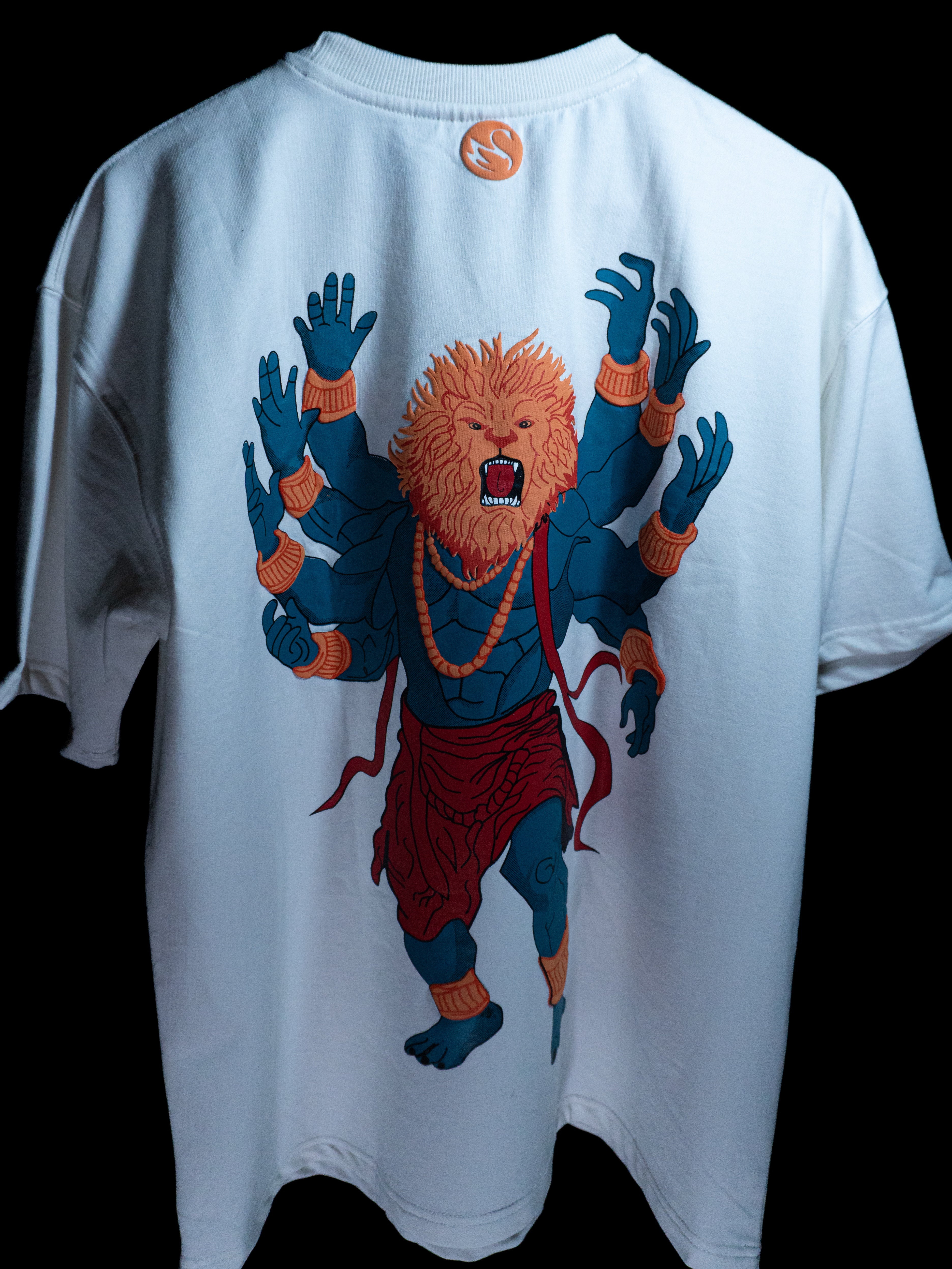NARSIMHA WHITE T-SHIRT
