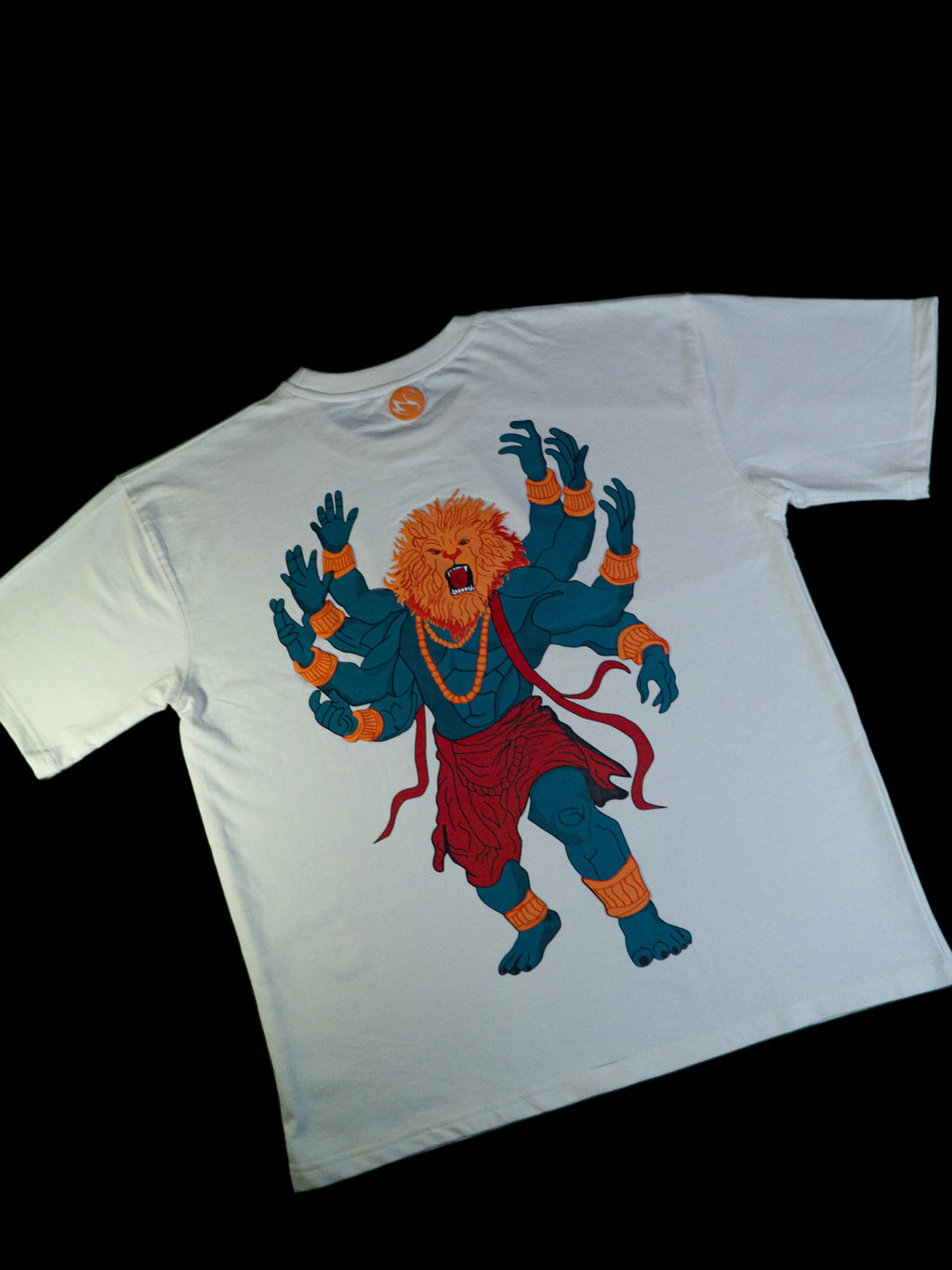 NARSIMHA WHITE T-SHIRT